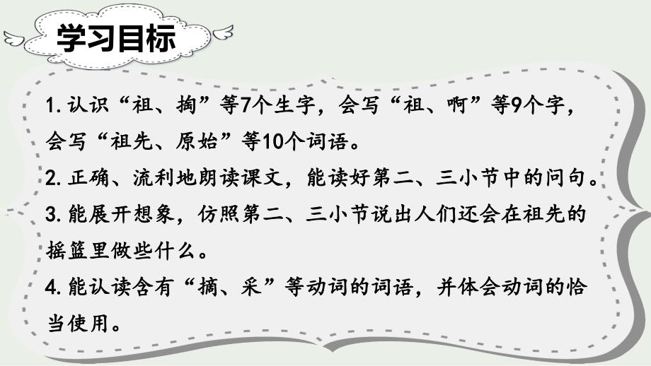 部编版二年级下册语文课堂教学课件23祖先的摇篮_第2页