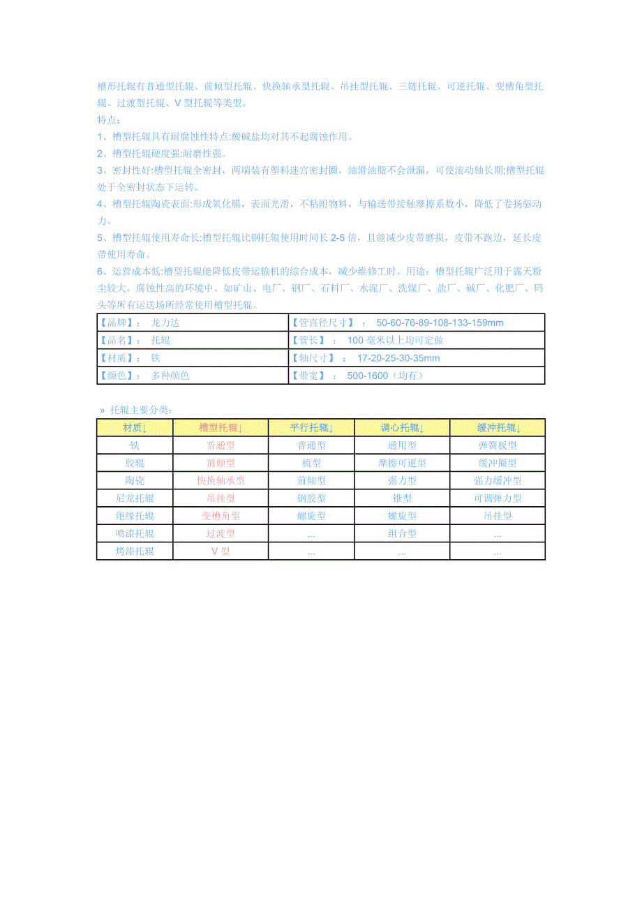 托辊、托辊组_第1页