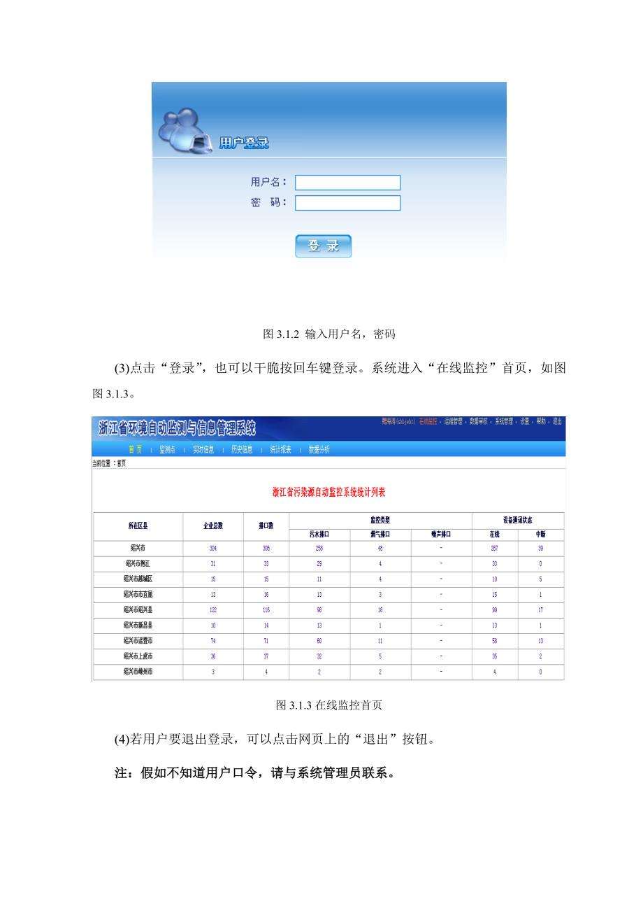 环境自动监测与信息管理系统-运维管理操作手册_第5页