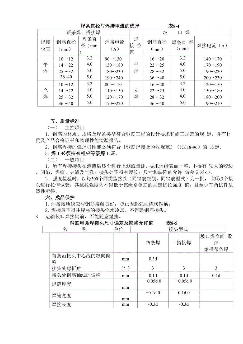 钢筋焊接技术交底焊条选择电流选择0001_第3页