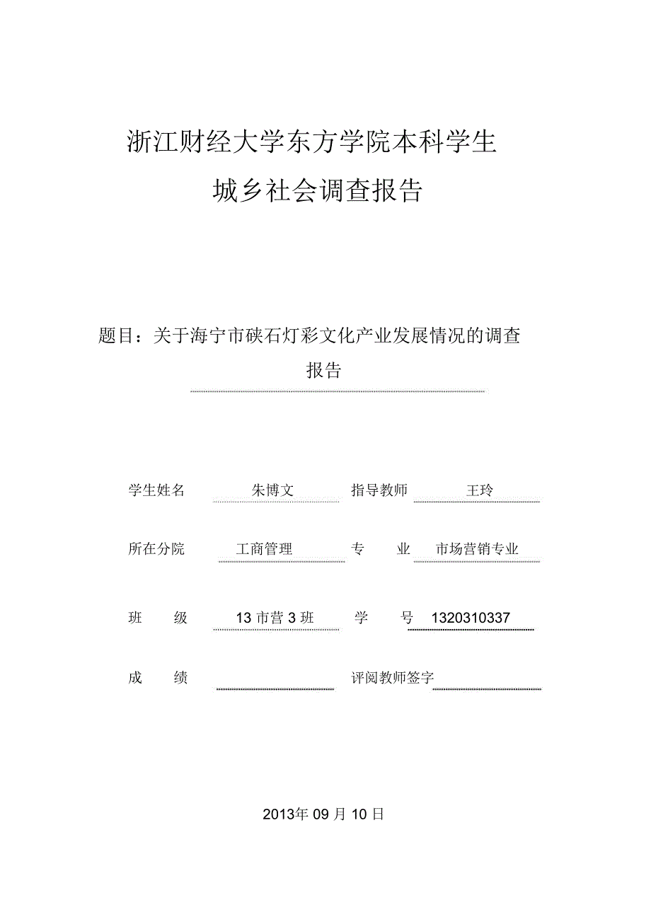 灯彩调查报告_第1页