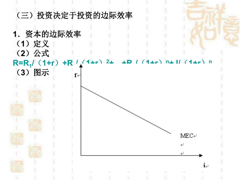 宏观经济学复习课件：第三章 产品市场和货币市场的一般均衡_第4页