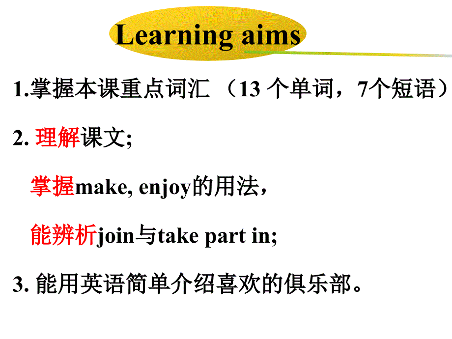 冀教版英语七年级下册ppt课件Unit4Lesson20joinourclub_第3页