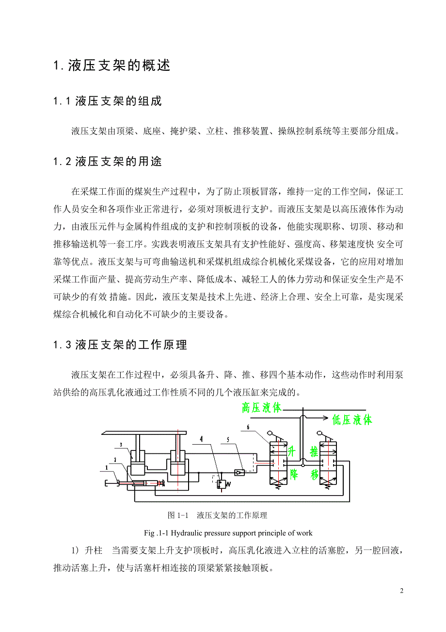 掩护式液压支架四连杆机构设计_第2页