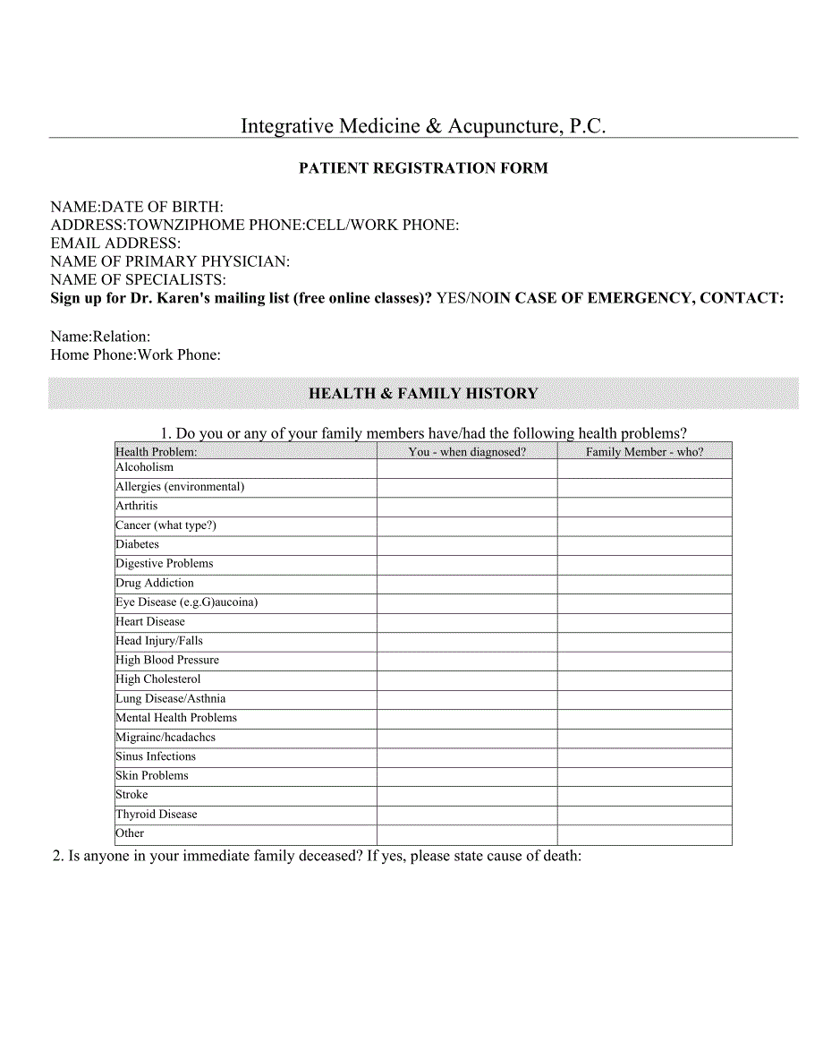 PATIENT REGISTRATION .docx_第1页