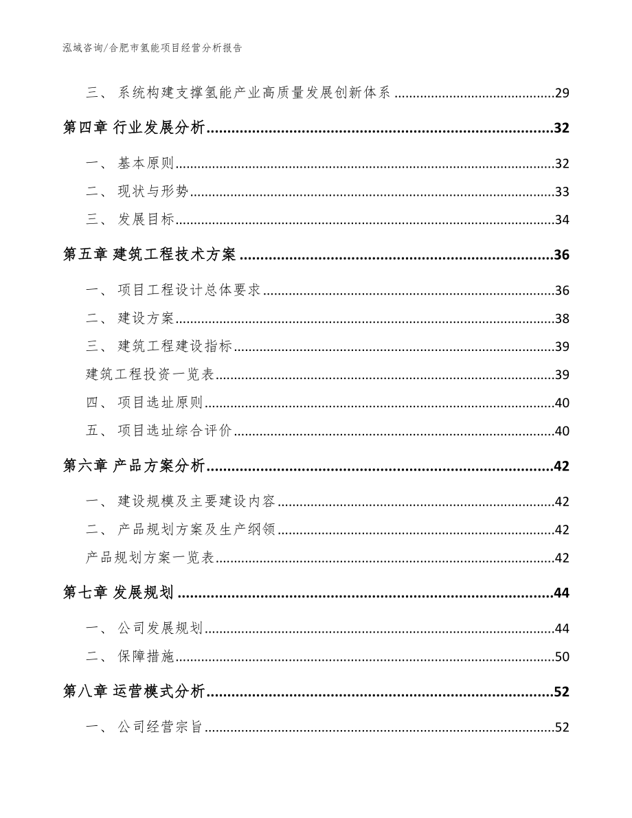 合肥市氢能项目经营分析报告模板_第3页