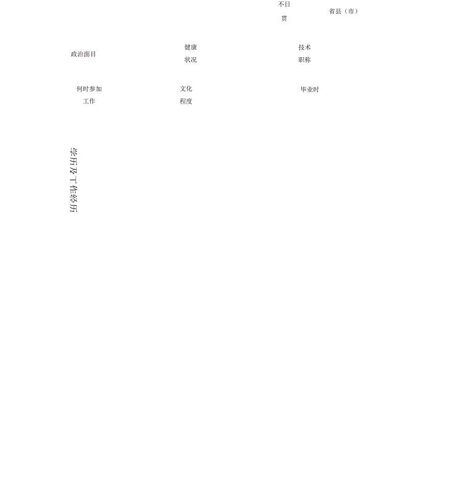 进修申请表医院_第3页