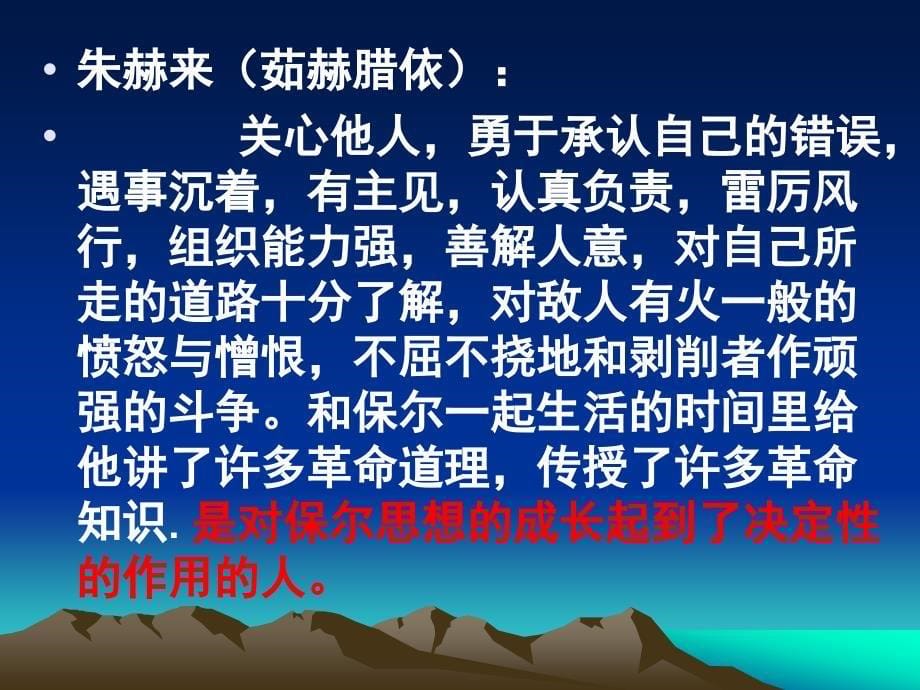 钢铁是怎样炼成的课件_第5页