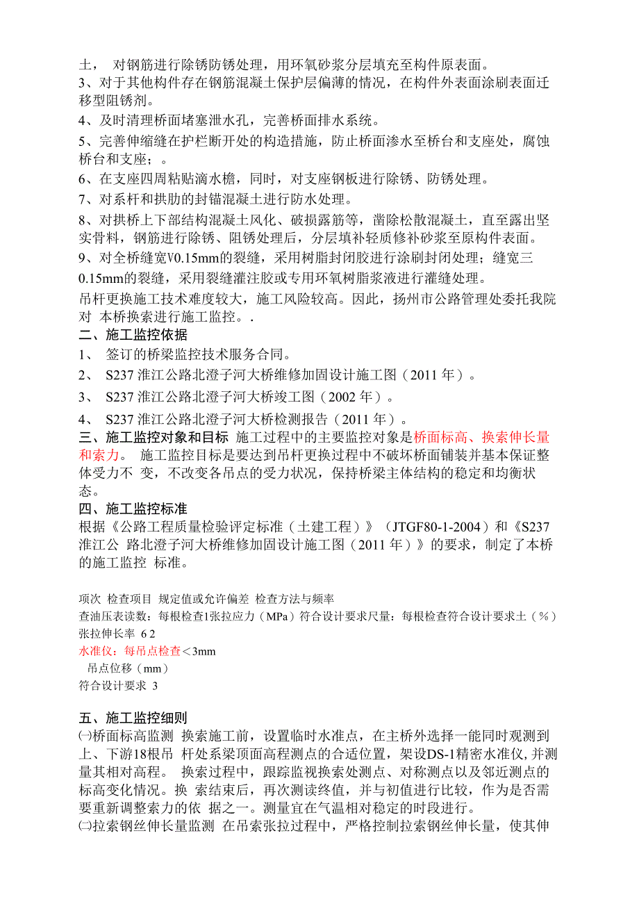 吊杆更换施工监控方案A_第2页