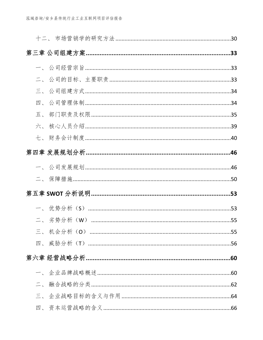 安乡县传统行业工业互联网项目评估报告_模板范文_第2页