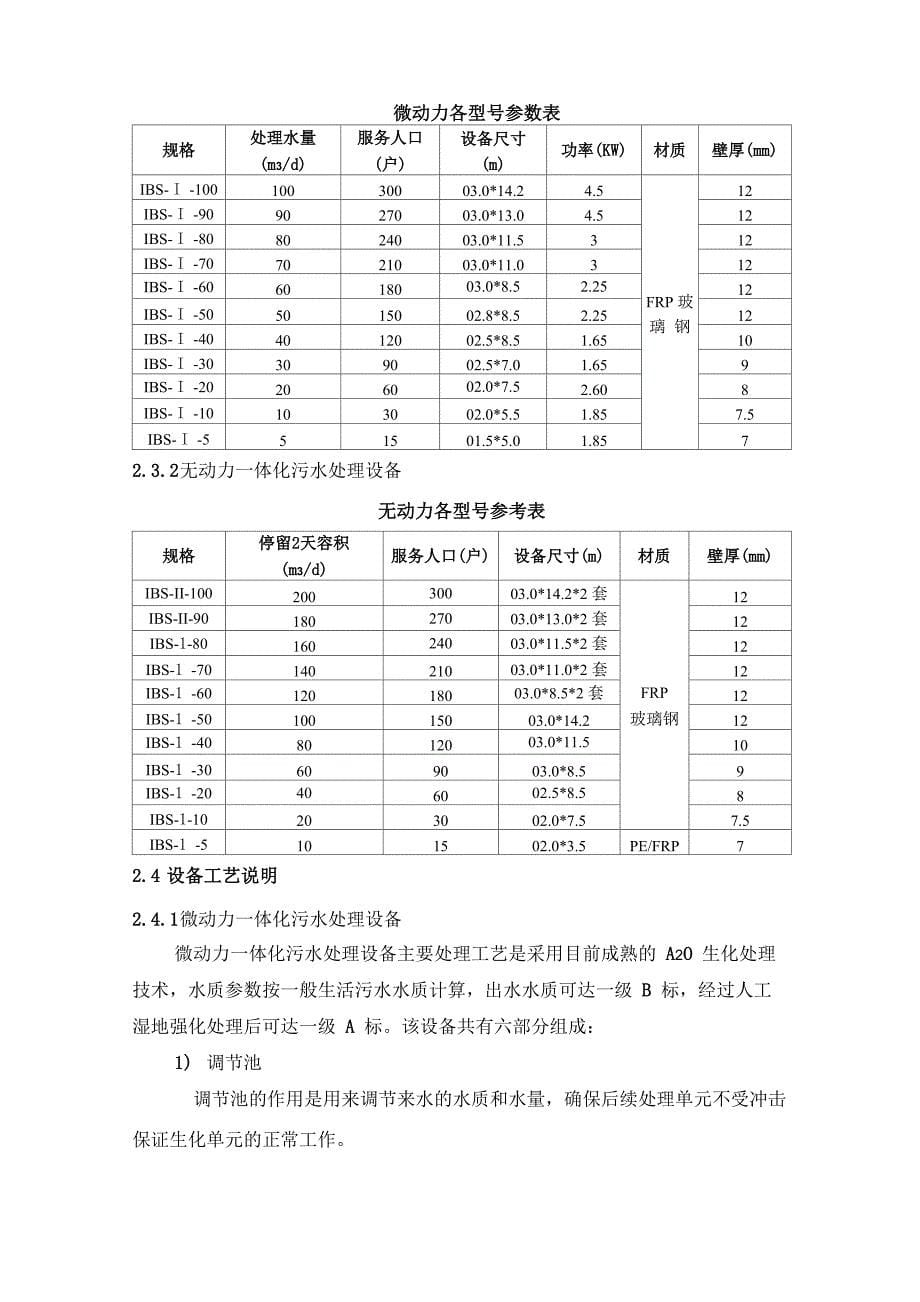 一体化污水处理设备运营调试方案双良商达_第5页