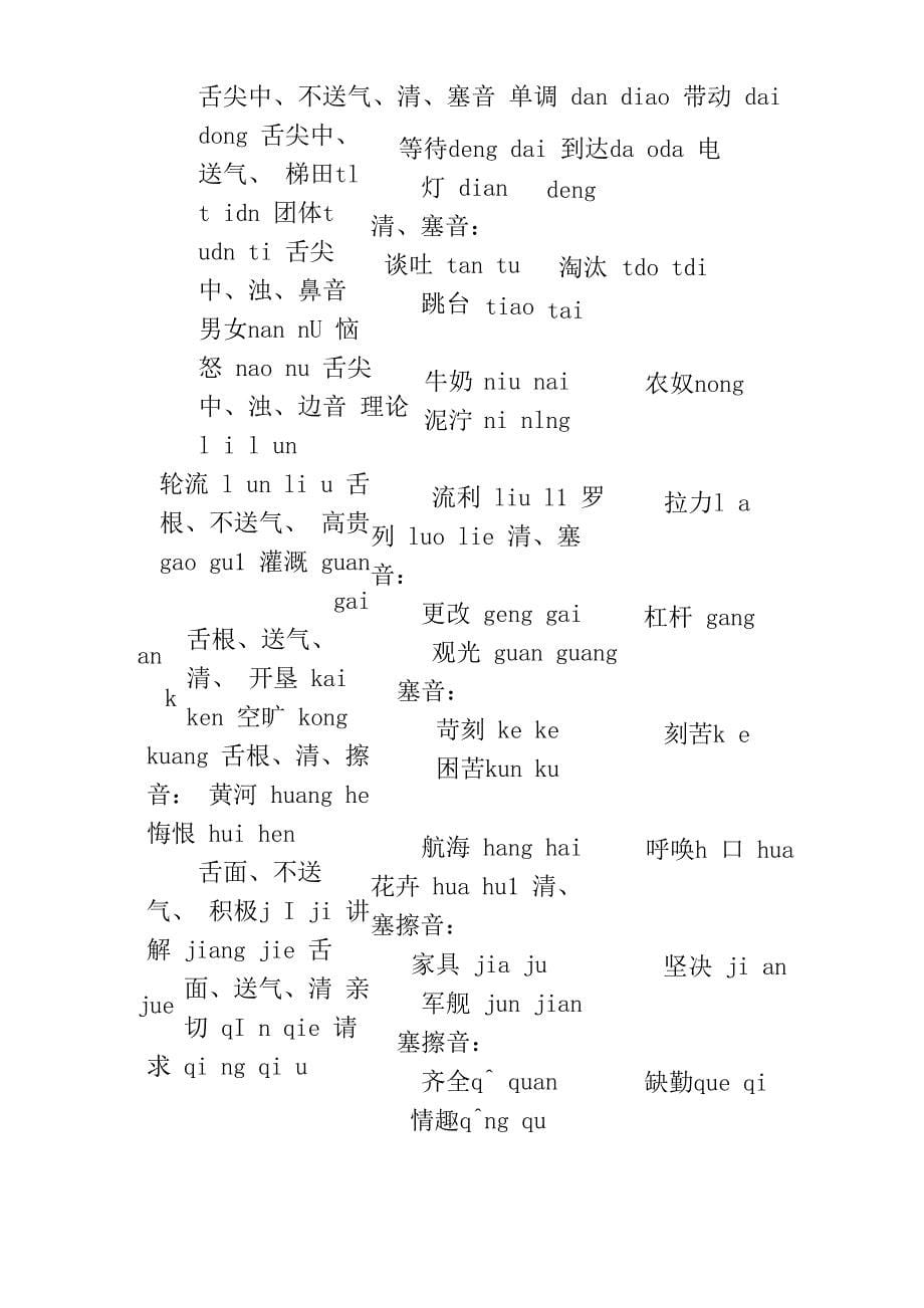 第二讲 声母一_第5页