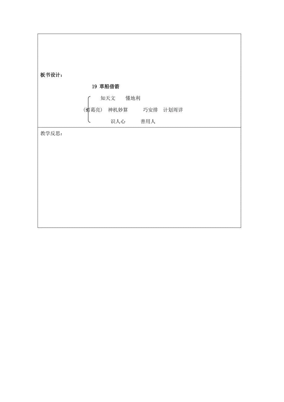 五年级语文下册第五组19草船借箭教案新人教版121_第5页