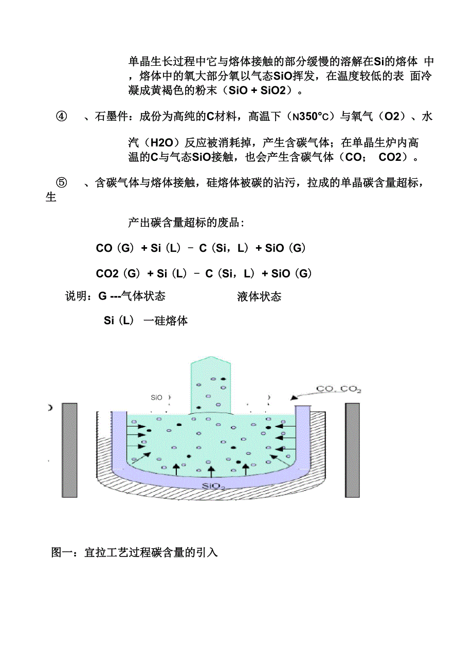 直拉晶体中碳和氧的来源_第3页