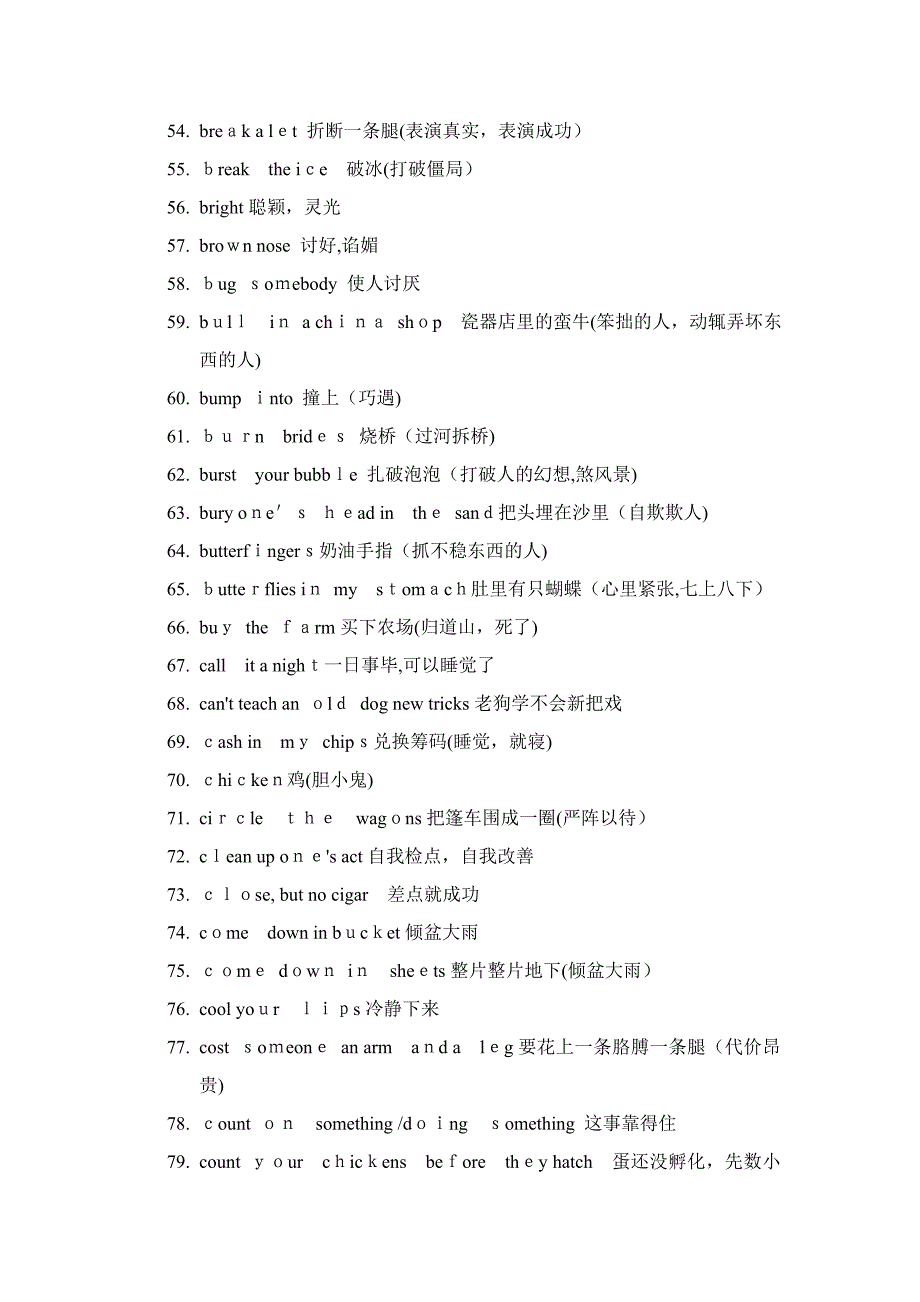 常用英语俚语大集合_第3页