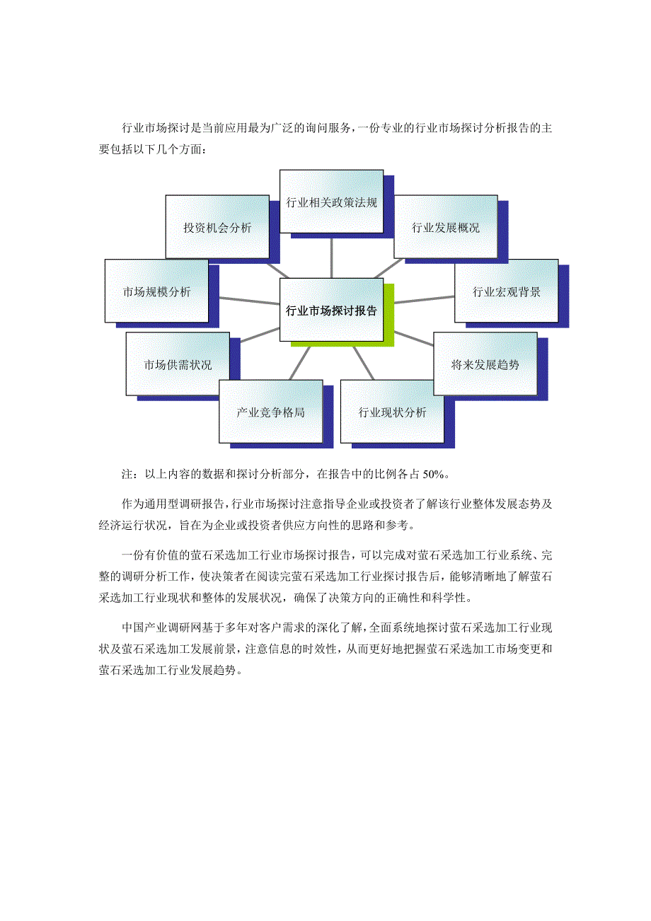 萤石采选加工行业前景分析预测_第2页