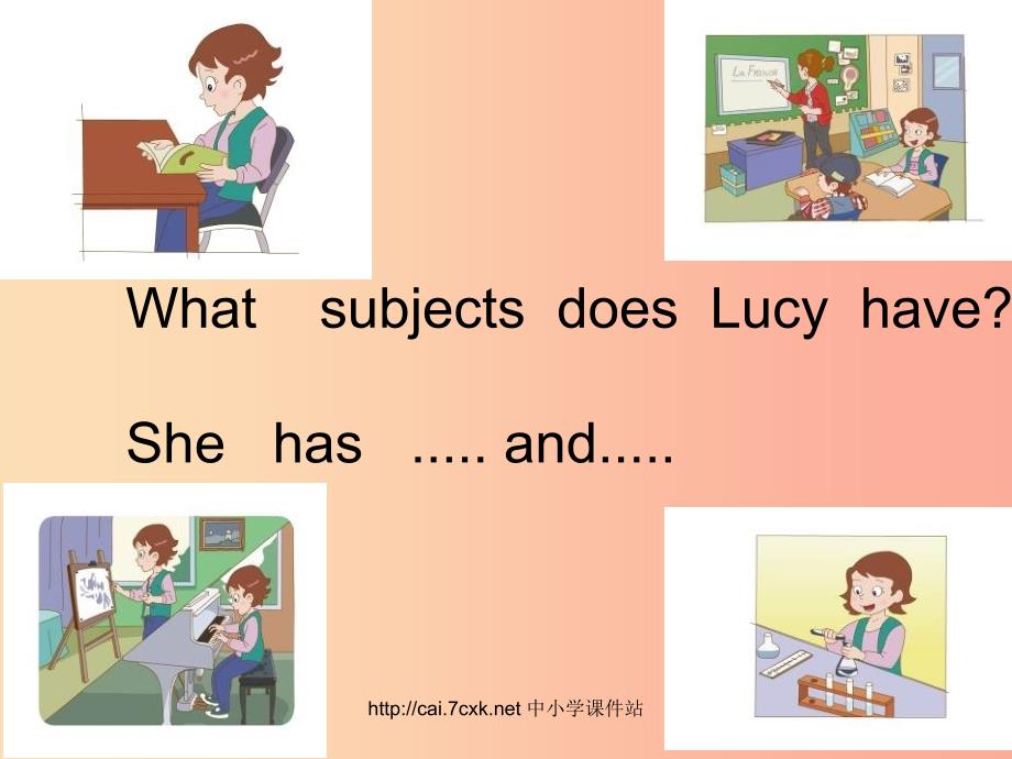 五年级英语上册Unit4Lesson1Lucyisinanewschool课件2鲁科版_第4页