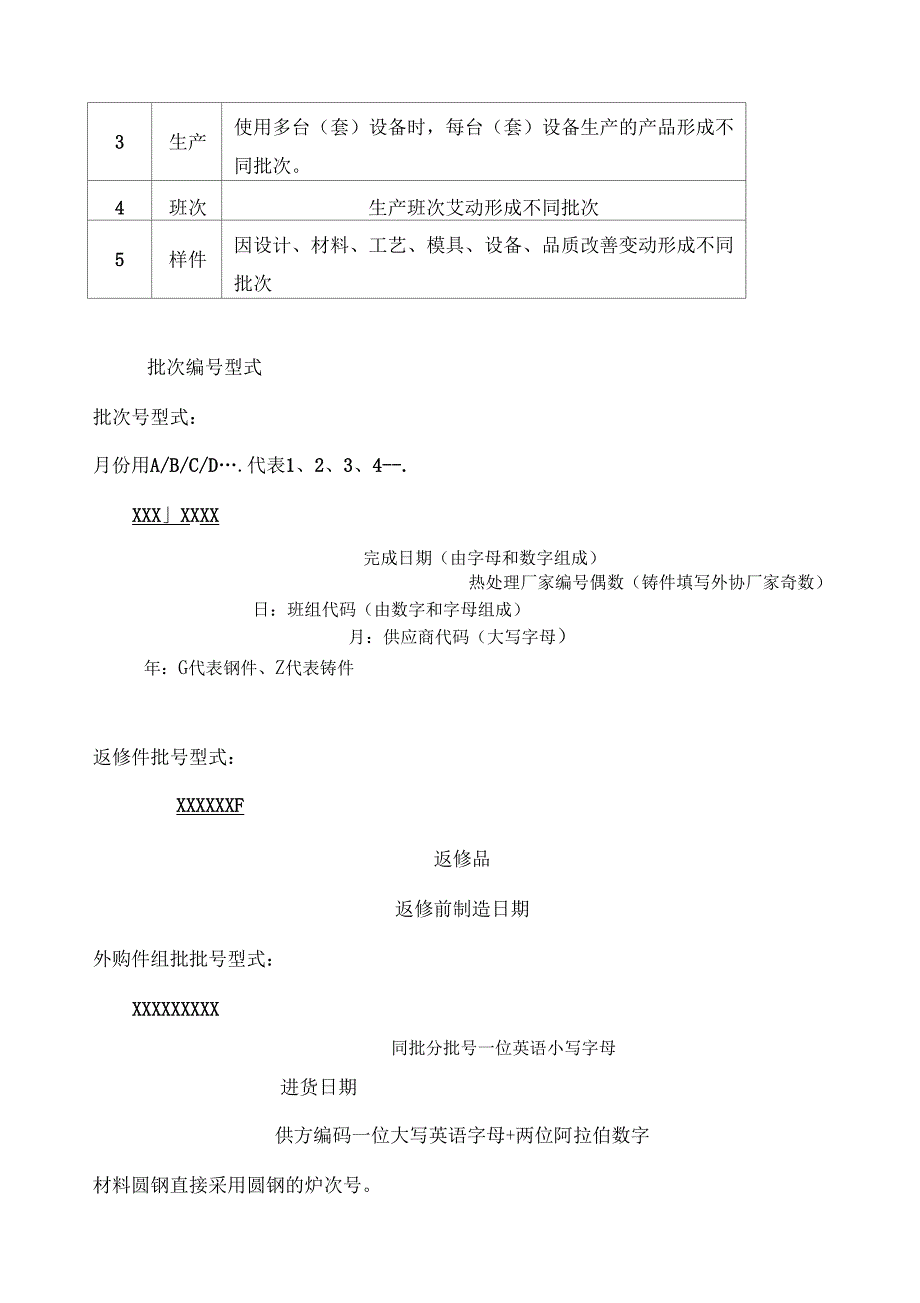 产品批次管理办法_第3页