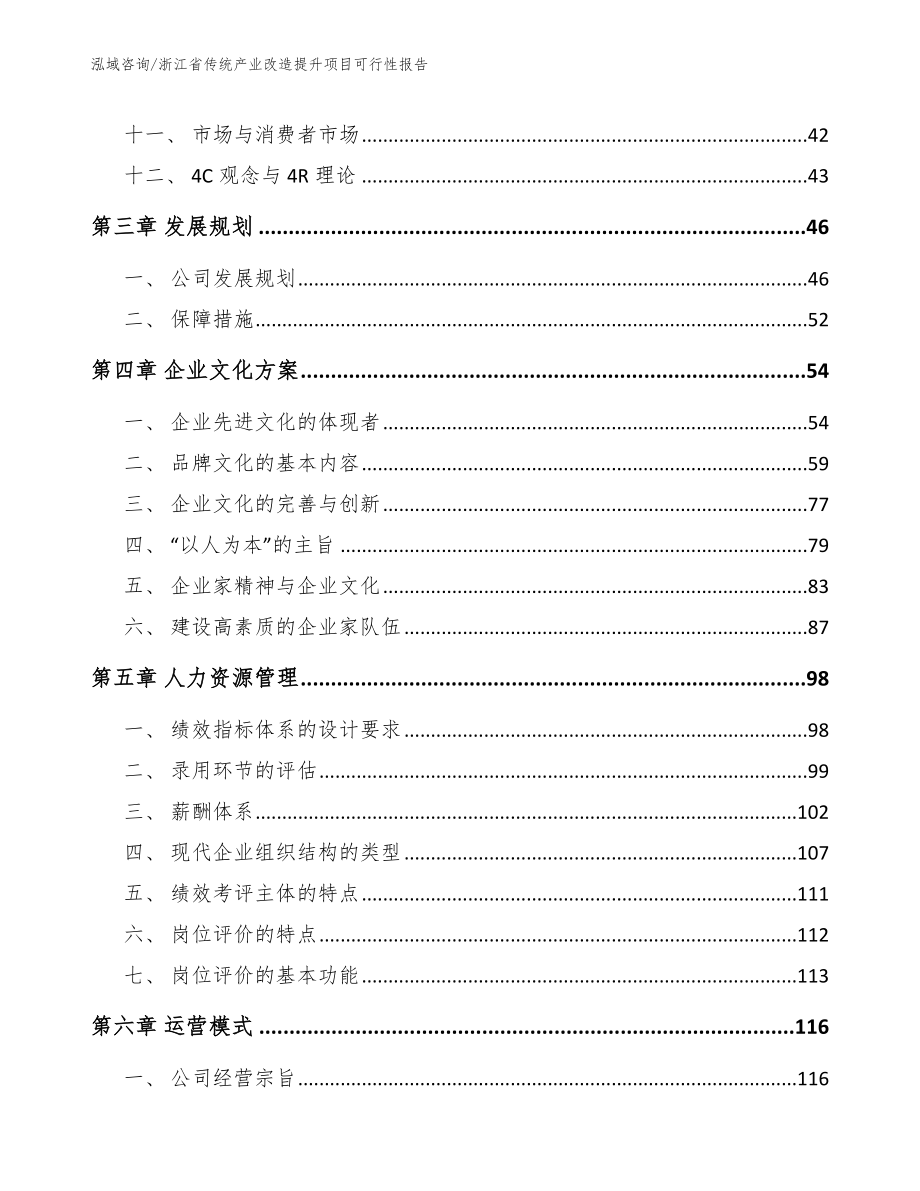 浙江省传统产业改造提升项目可行性报告模板_第3页
