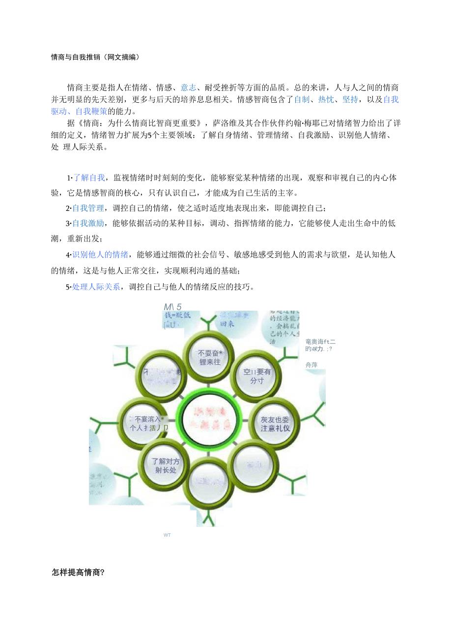 情商与人际关系面试技巧_第1页