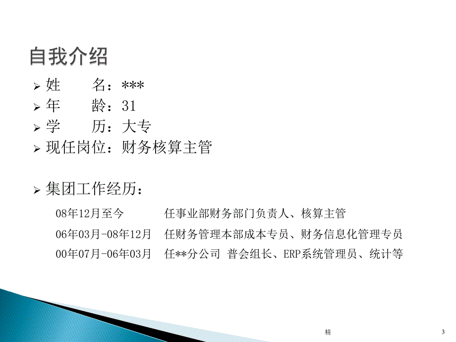 财务主管述职报告精选ppt课件_第3页