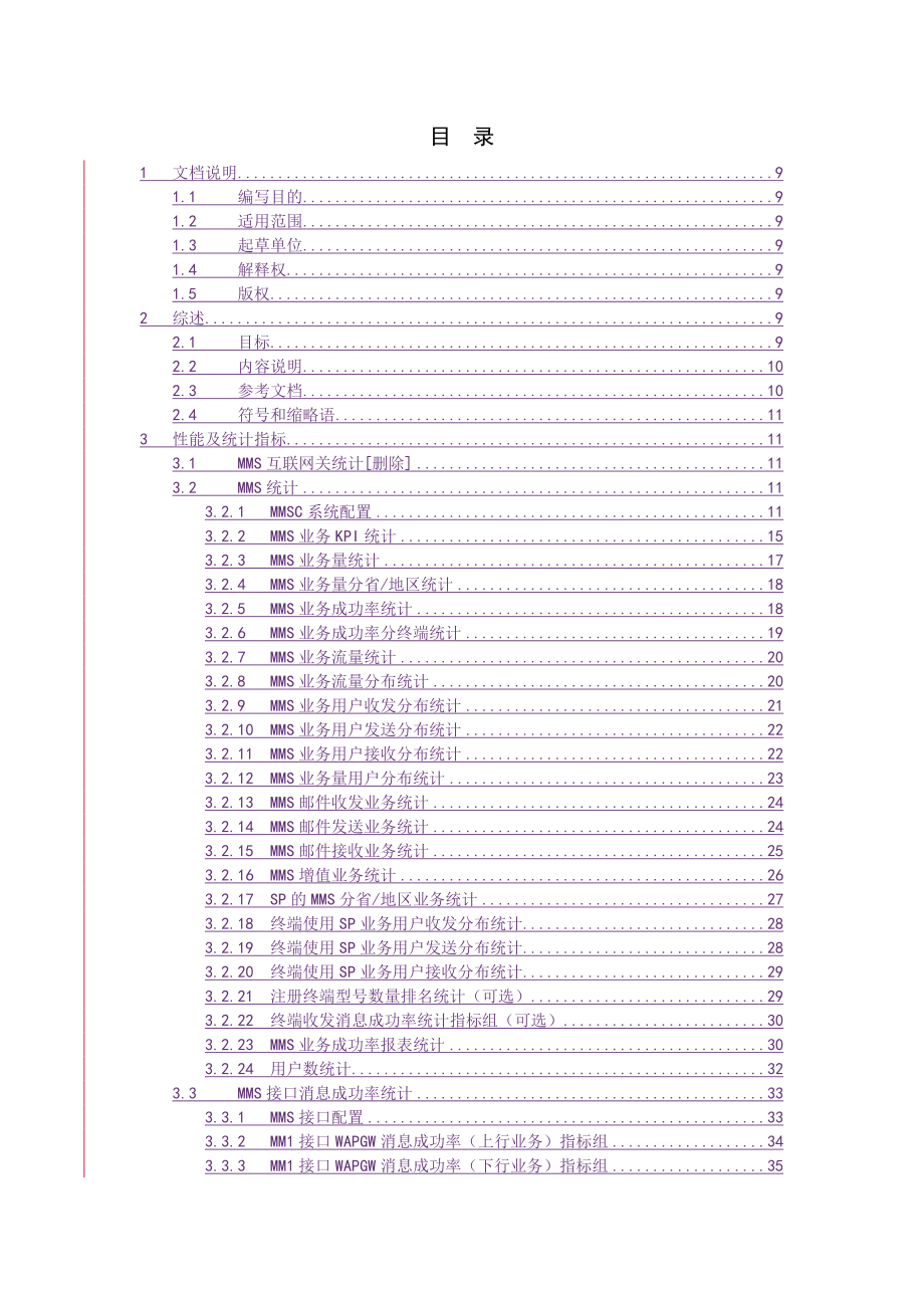 中国电信省级业务平台综合网管系统接口规范-MMSC分册V_第2页