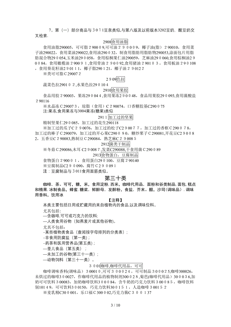 商标第二十九类_第3页