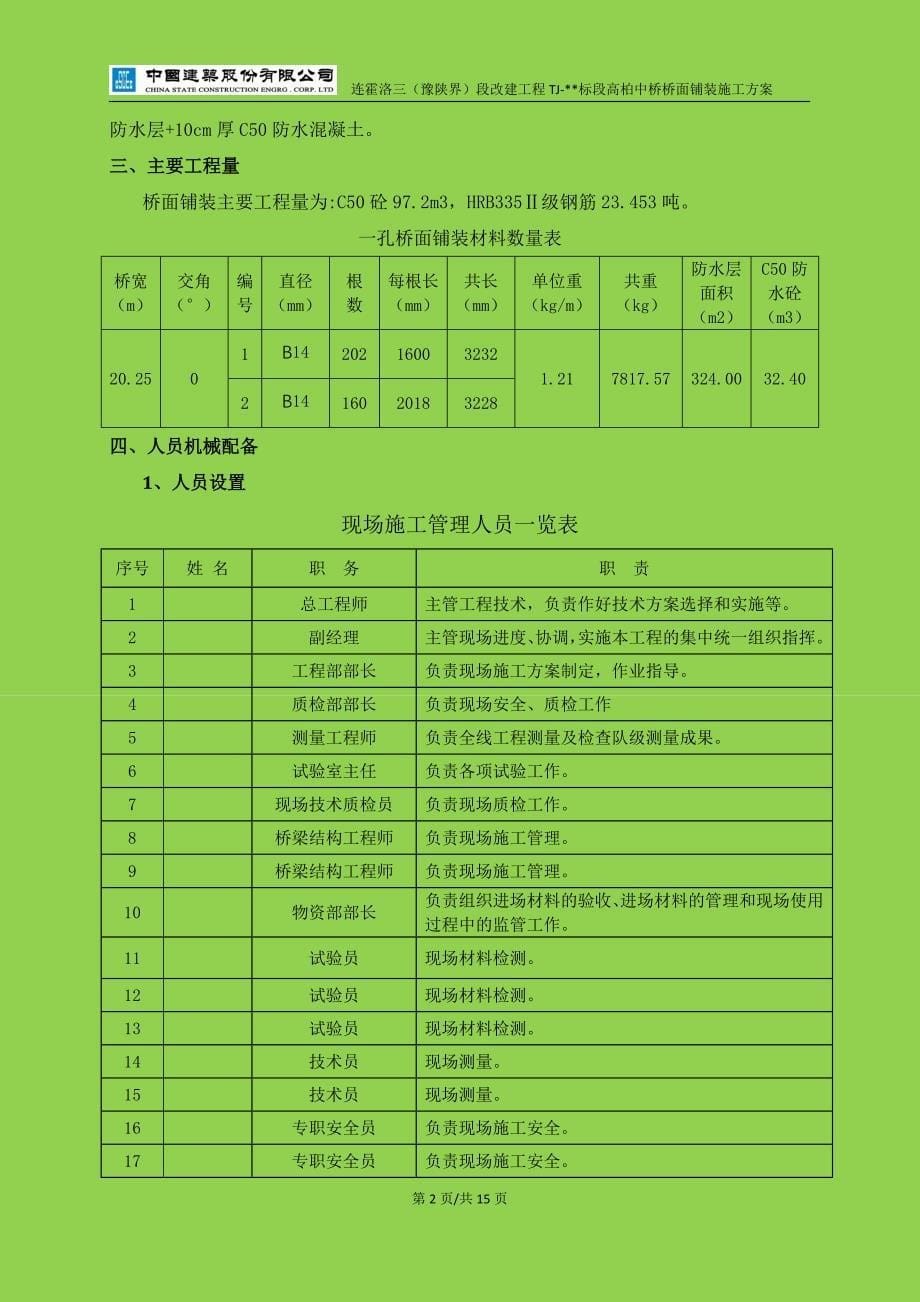 高柏中桥16m空心板梁桥面铺装标准化施工方案(含铰缝施工)1_第5页