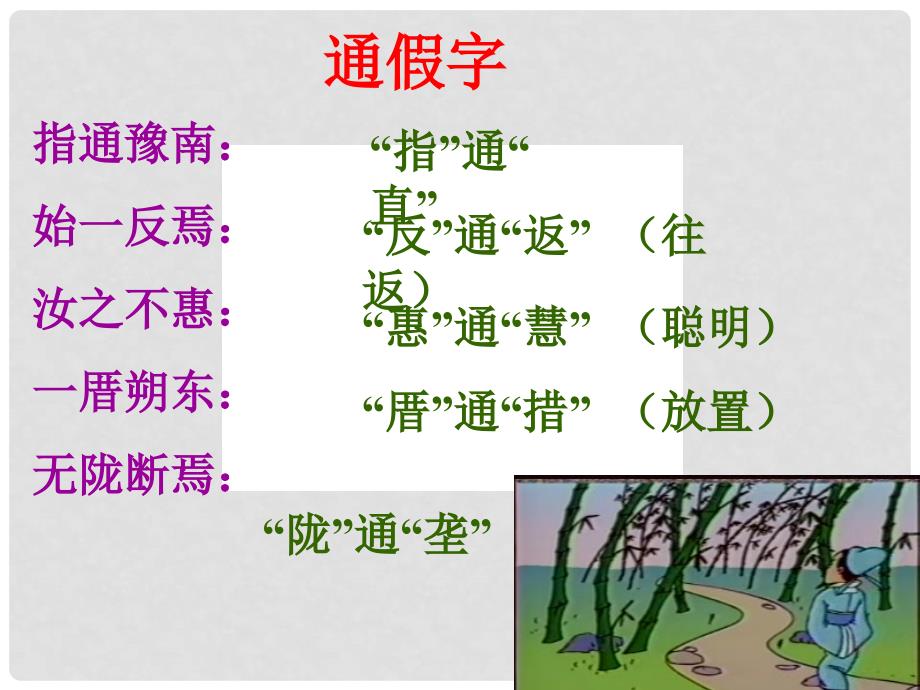 九年级语文上册 第六单元 第21课 愚公移山课件1 语文版_第3页