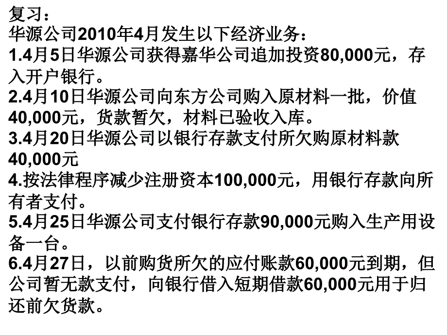 第三章T形账户、试算平衡、平行登记_第1页