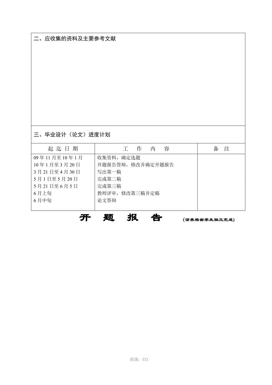 论文任务书模版_第3页