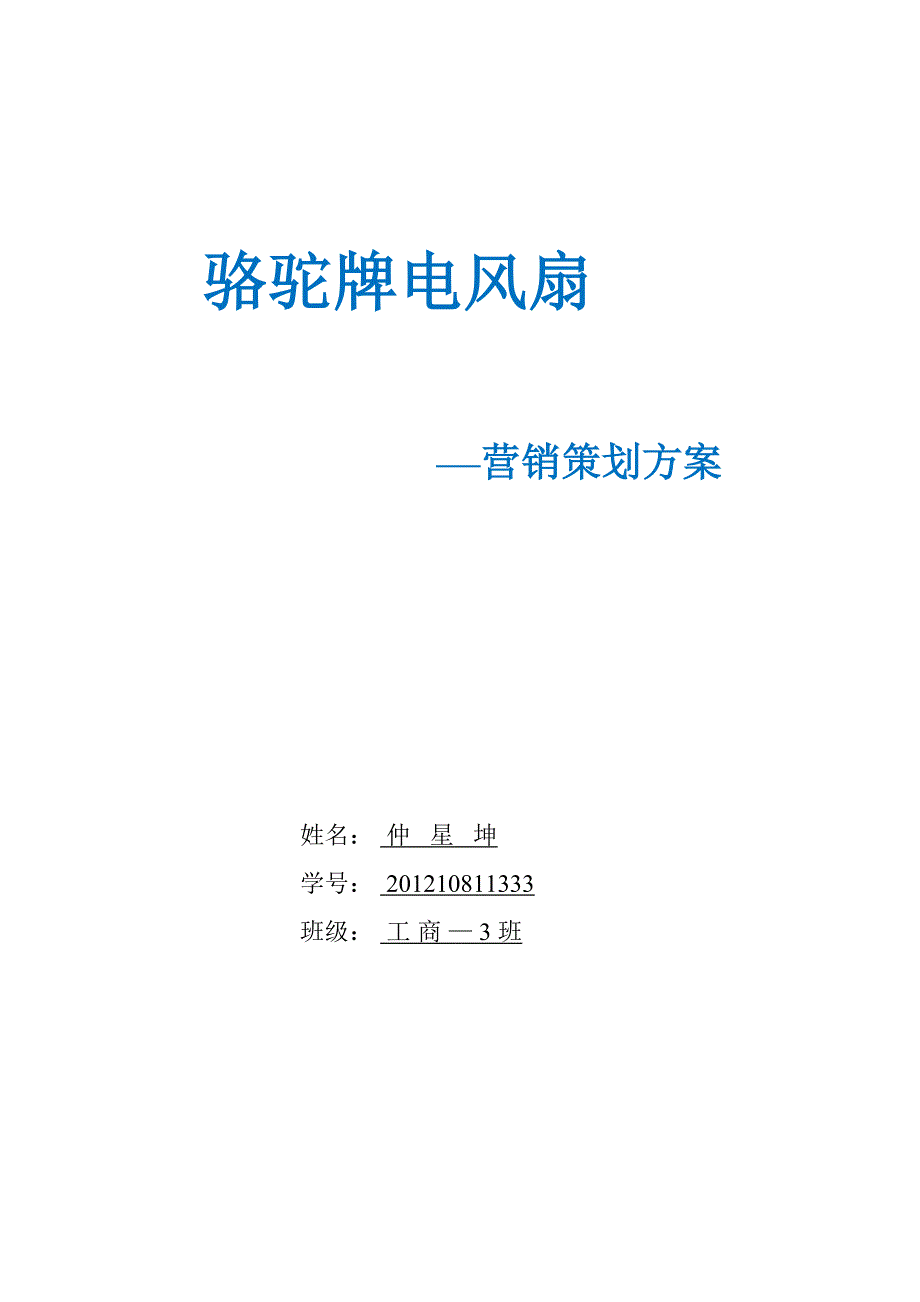 风扇营销策略.docx_第1页