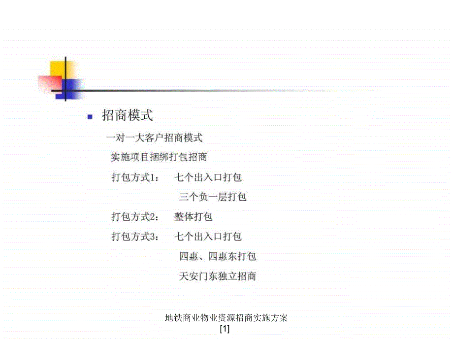 地铁商业物业资源招商实施方案[1]课件_第4页