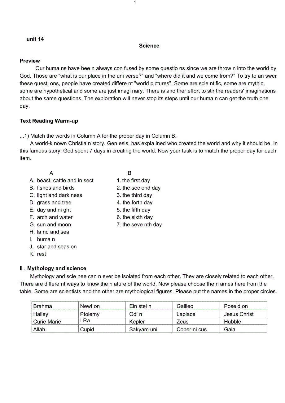 (完整word版)专业学位硕士研究生英语教程14_第1页