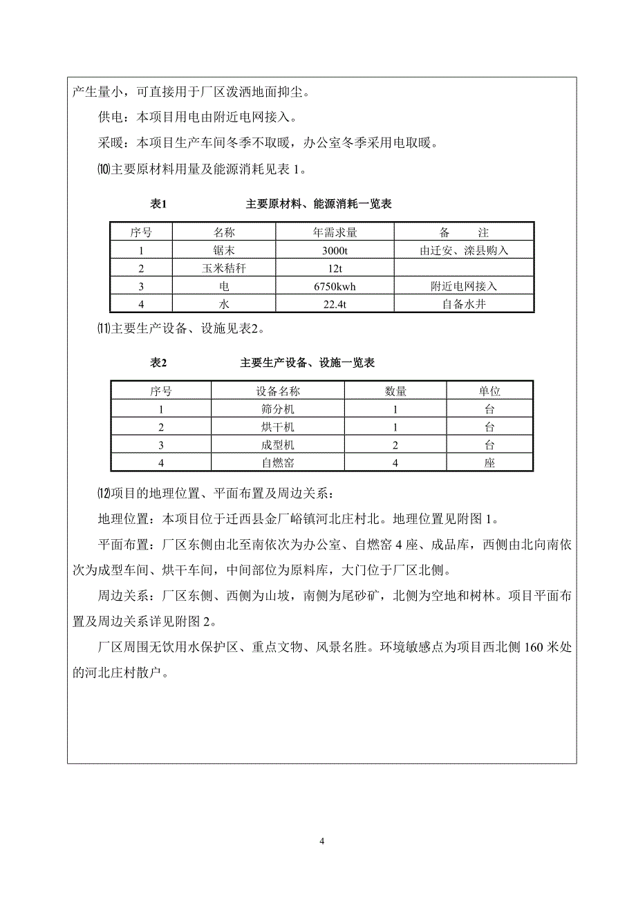 机制木炭生产加工项目环境评估报告表.doc_第4页