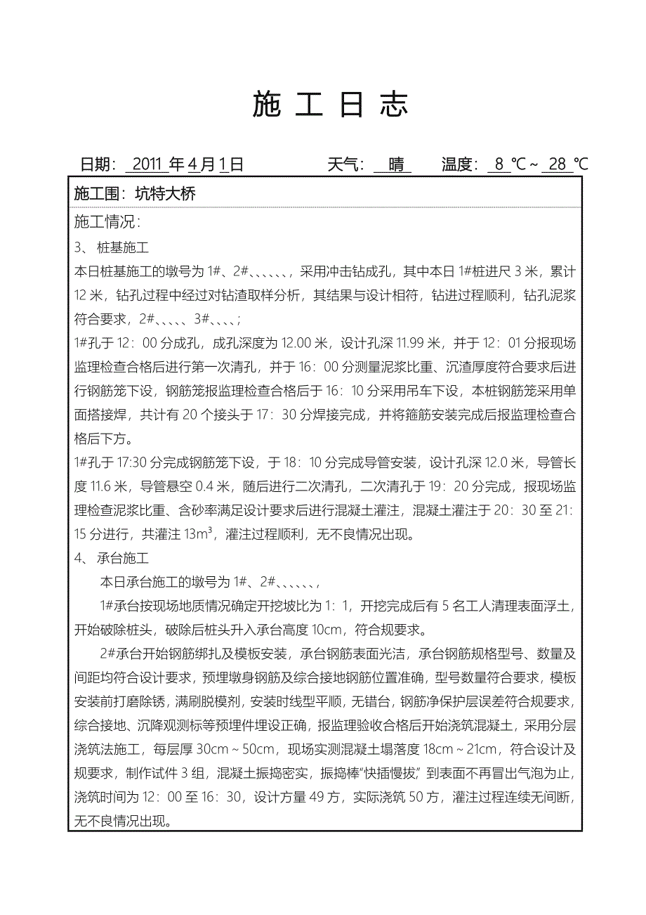 施工日志填写范本_第4页