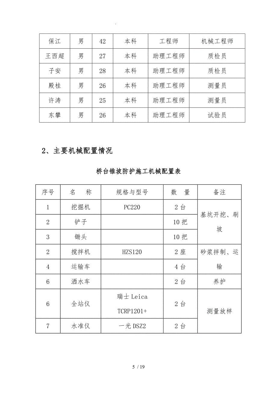 桥头锥坡防护专项程施工设计方案_第5页