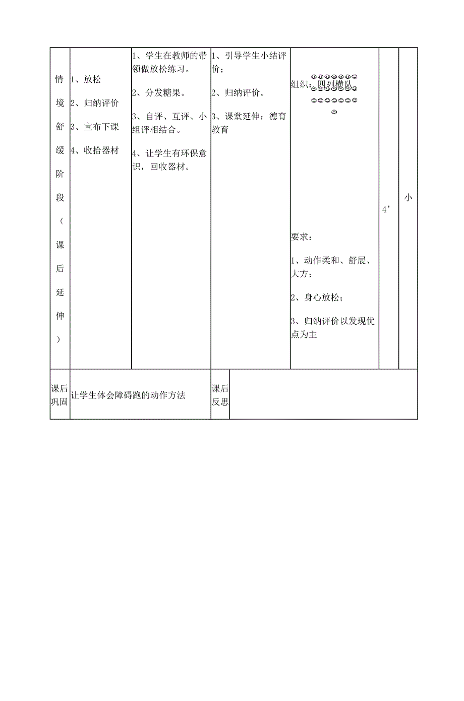 小学体育《障碍跑》教学设计_第3页