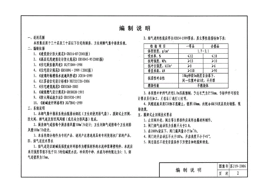 苏J19-2006 住宅烟气集中排放系统.docx_第3页