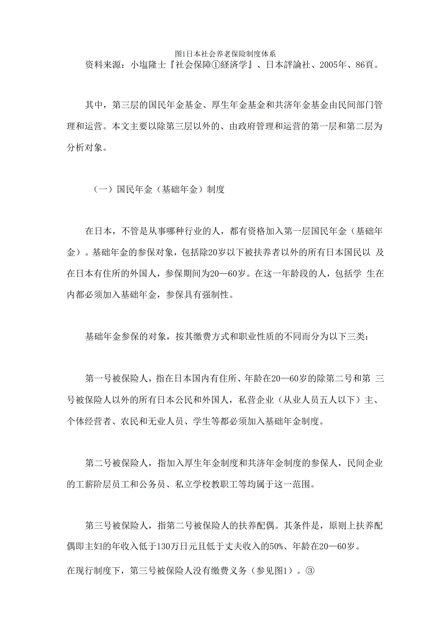 日本年金制度的内涵特征及主要问题_第3页