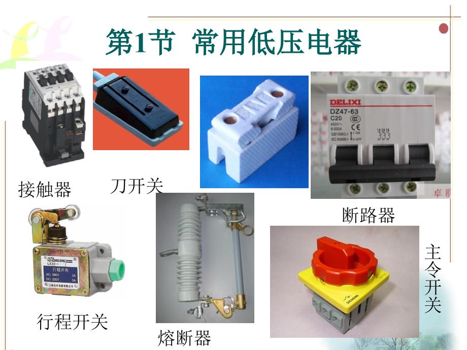 电气控制基础可编程控制器教学课件PPT_第3页