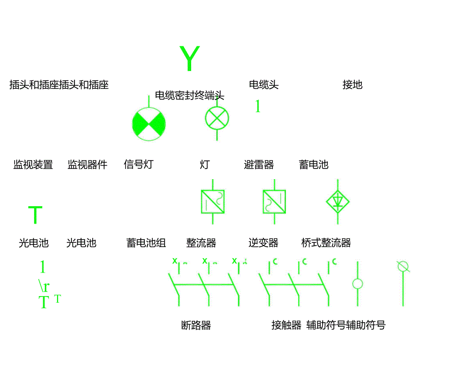 AUTOCAD电气元件库图标_第3页