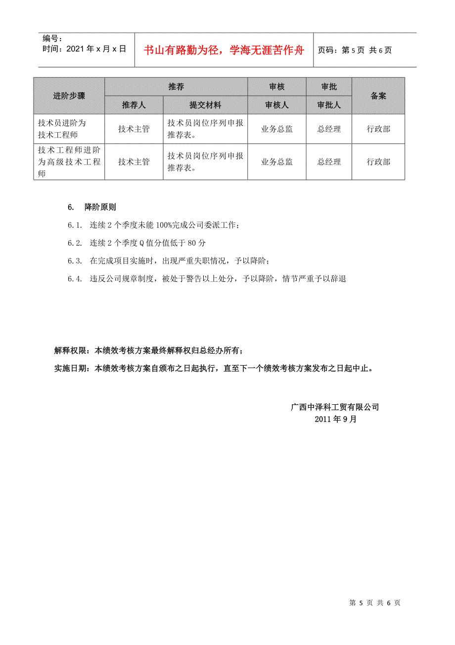 技术员绩效考核方案_第5页