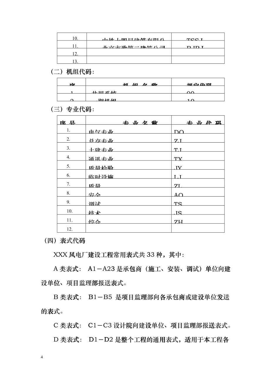 工程监理工作表式cojb_第4页