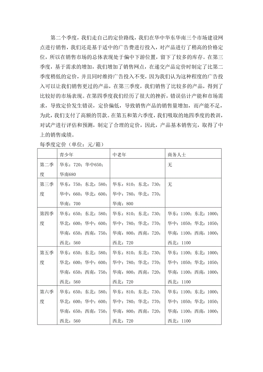 沙盘运营报告_第5页