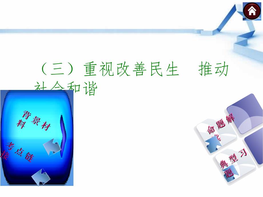 重视改善民生推动社会和谐_第1页