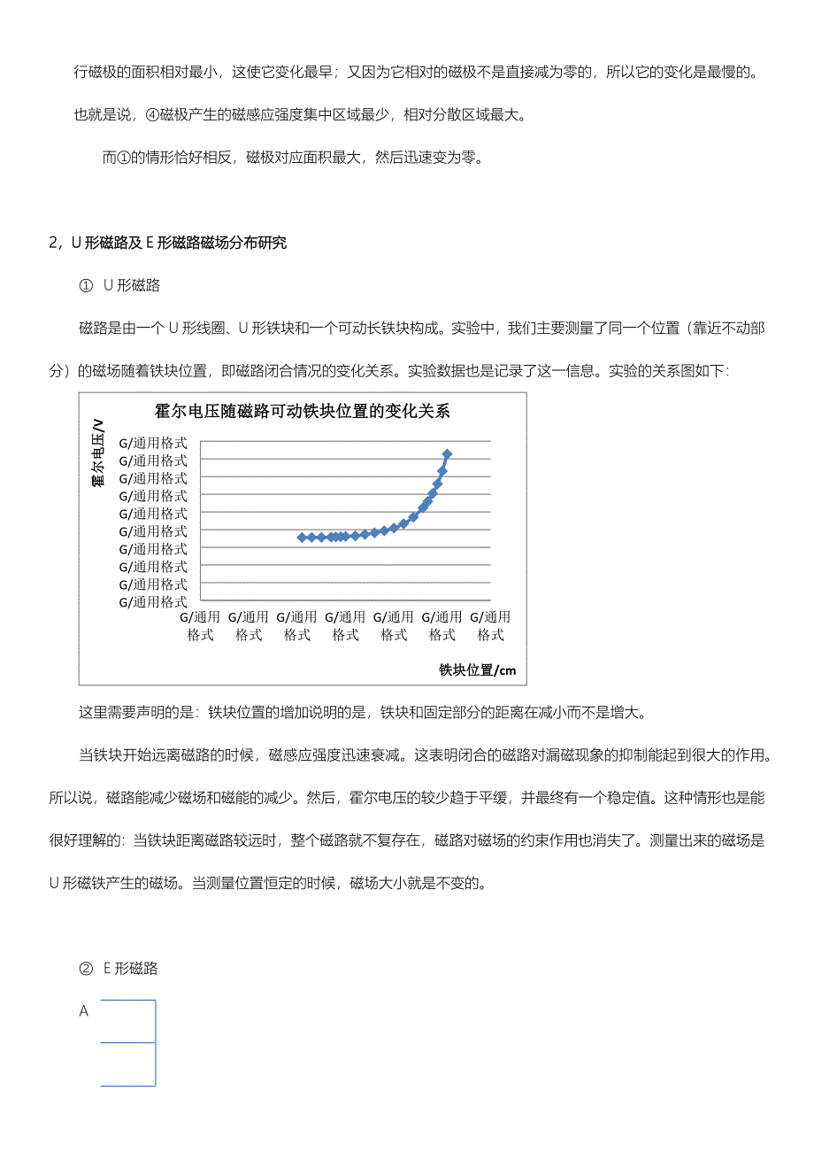 磁场分布(北京科技大学物理实验报告)_第4页
