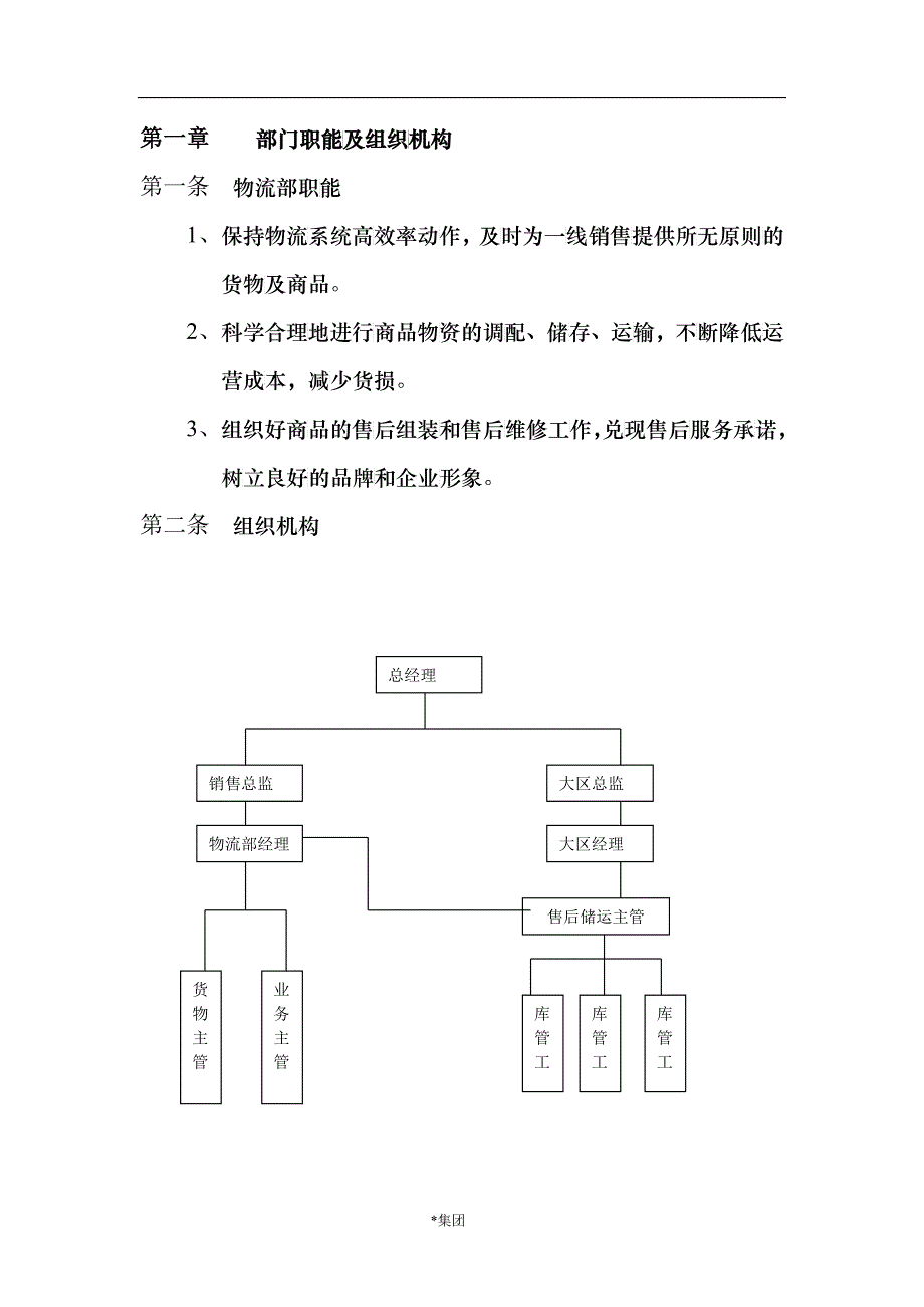 物流管理部工作手册(doc 32)_第3页