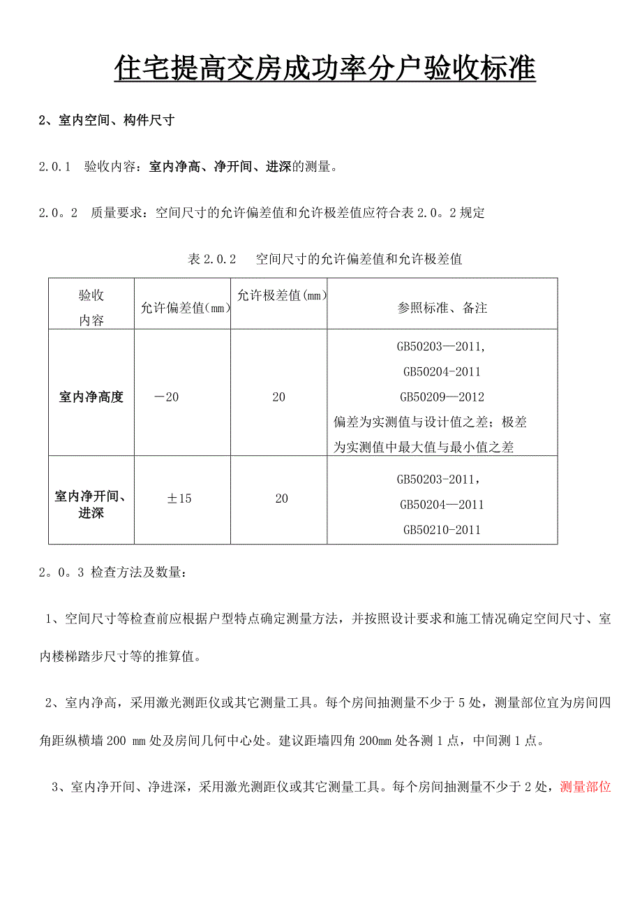 住宅分户验收标准_第1页