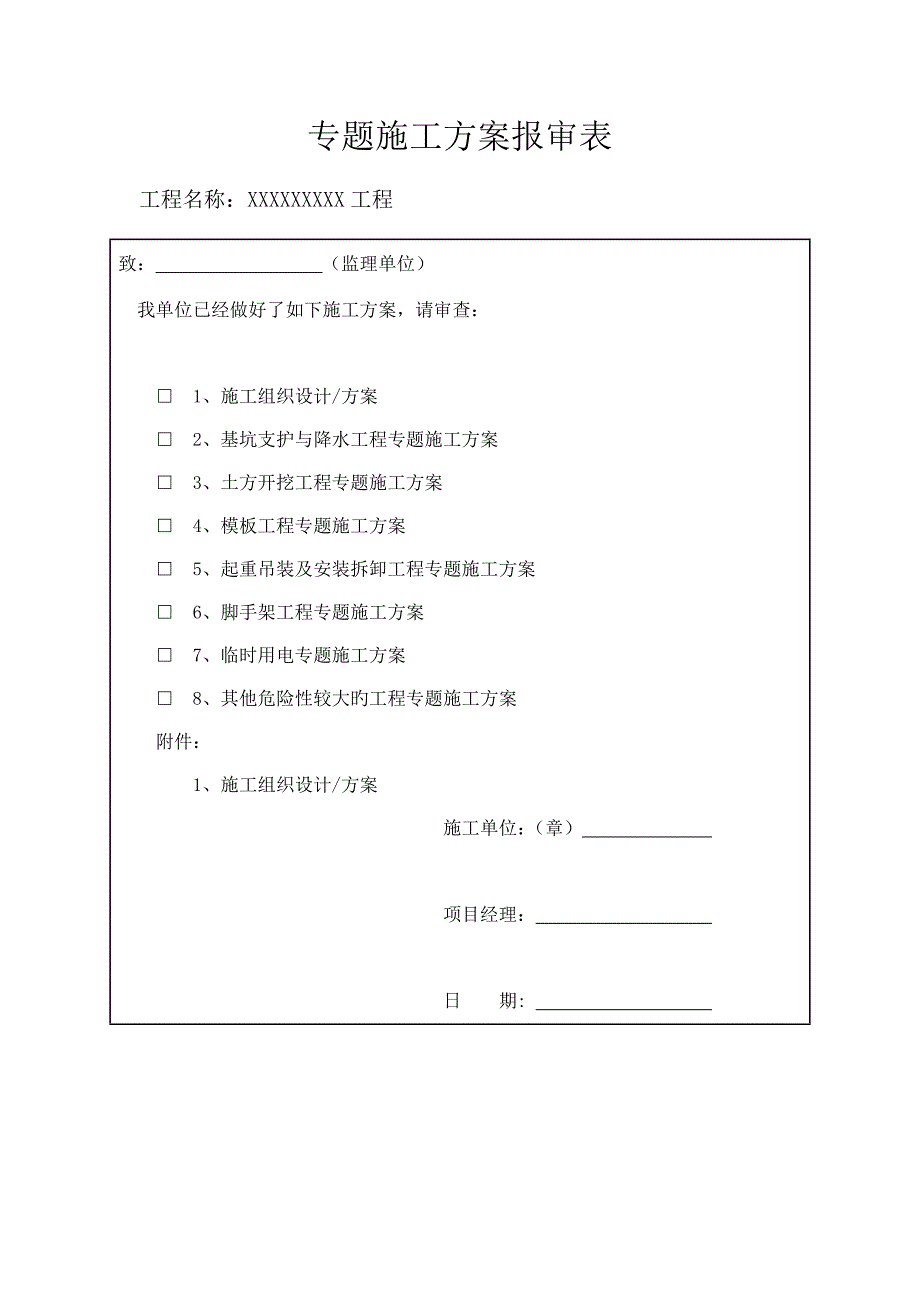 模板工程施工专项施工方案_第1页